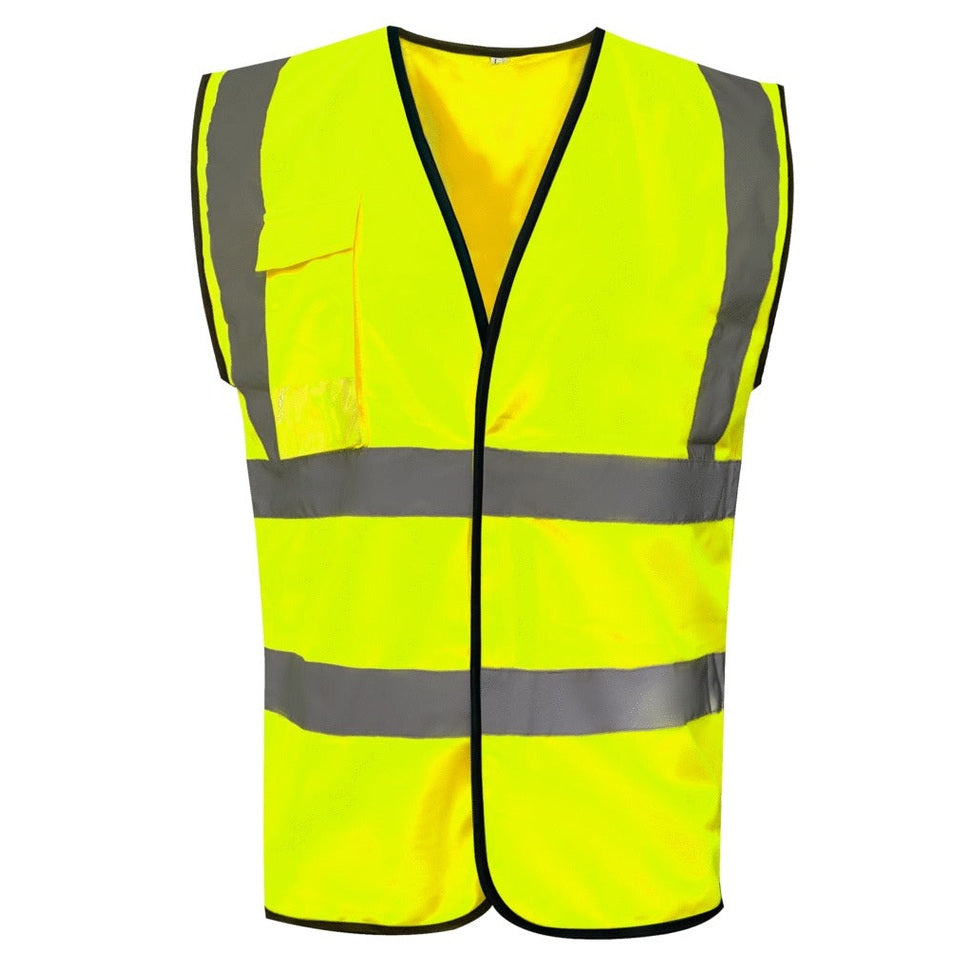GILET FLASH HAUTE VISIBILITÉ 4 BANDES
