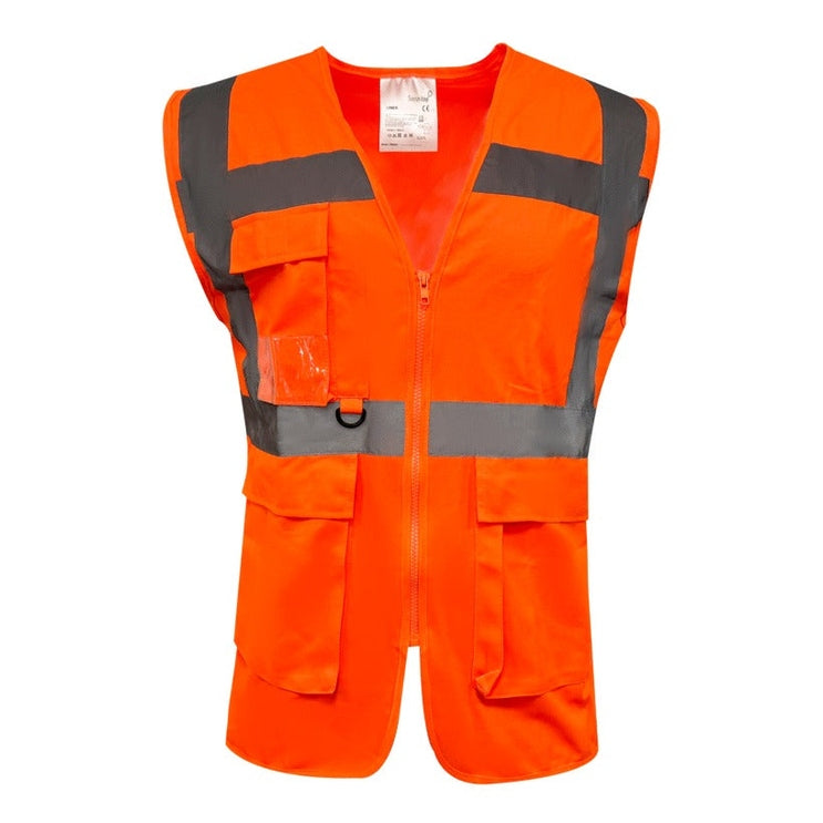 GILET HV LUMEN MULTIPOCHES RECYCLÉ