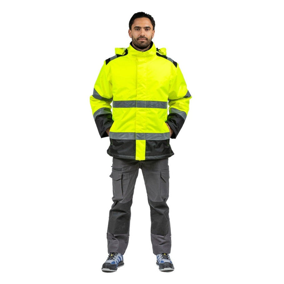 PARKA HAUTE VISIBILITE HORIZON RECYCLEE