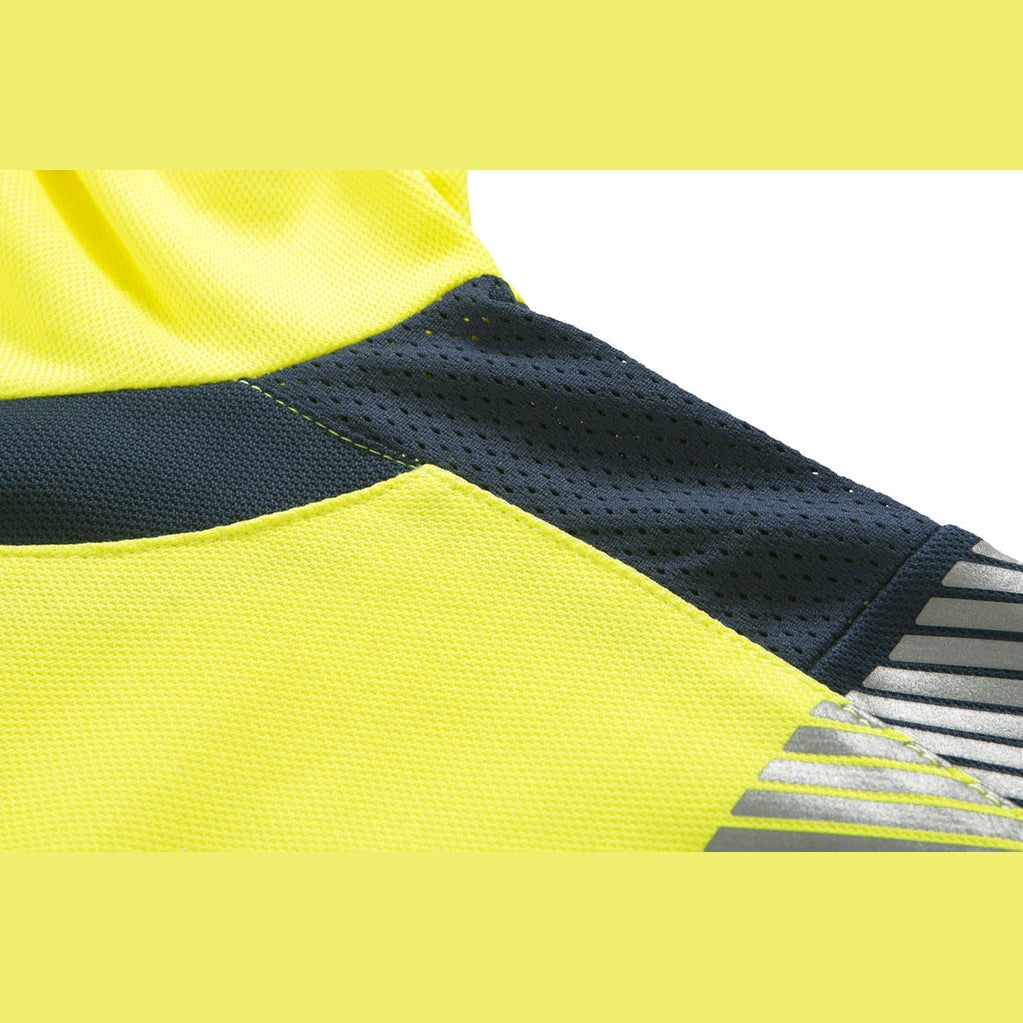 T-SHIRT HV ML TO5 RECYCLE COTON POLYESTER