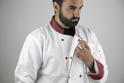 VESTE DE CUISINE MEDAILLON RECYCLE