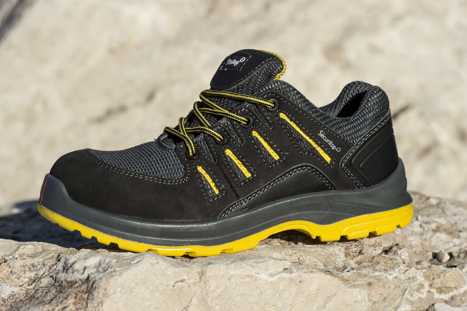 CHAUSSURE DE SÉCURITÉ AMBRE S1P