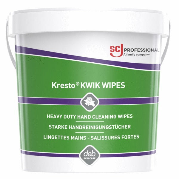 LINGETTES NETTOYANTES MAINS KRESTO® KWIK WIPES (X70)