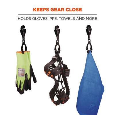 Accroche gants double