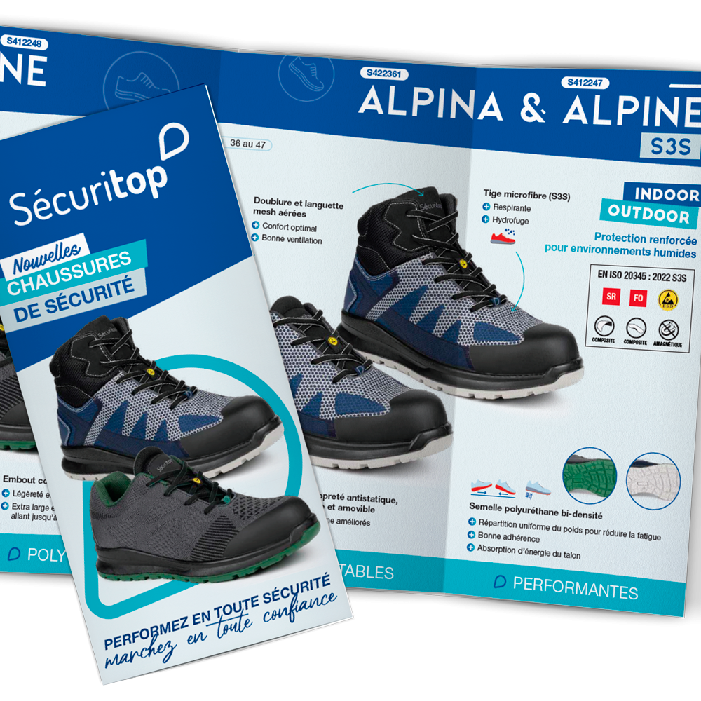 BROCHURE SÉCURITOP® - 4 NOUVELLES BASKETS DE SÉCURITÉ